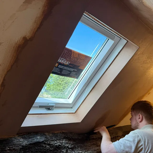 velux window fitting