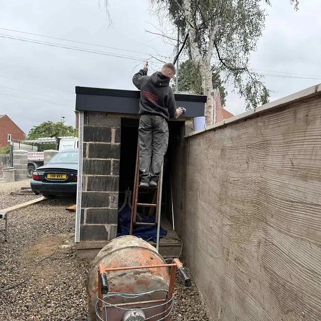 rubber roof fitting